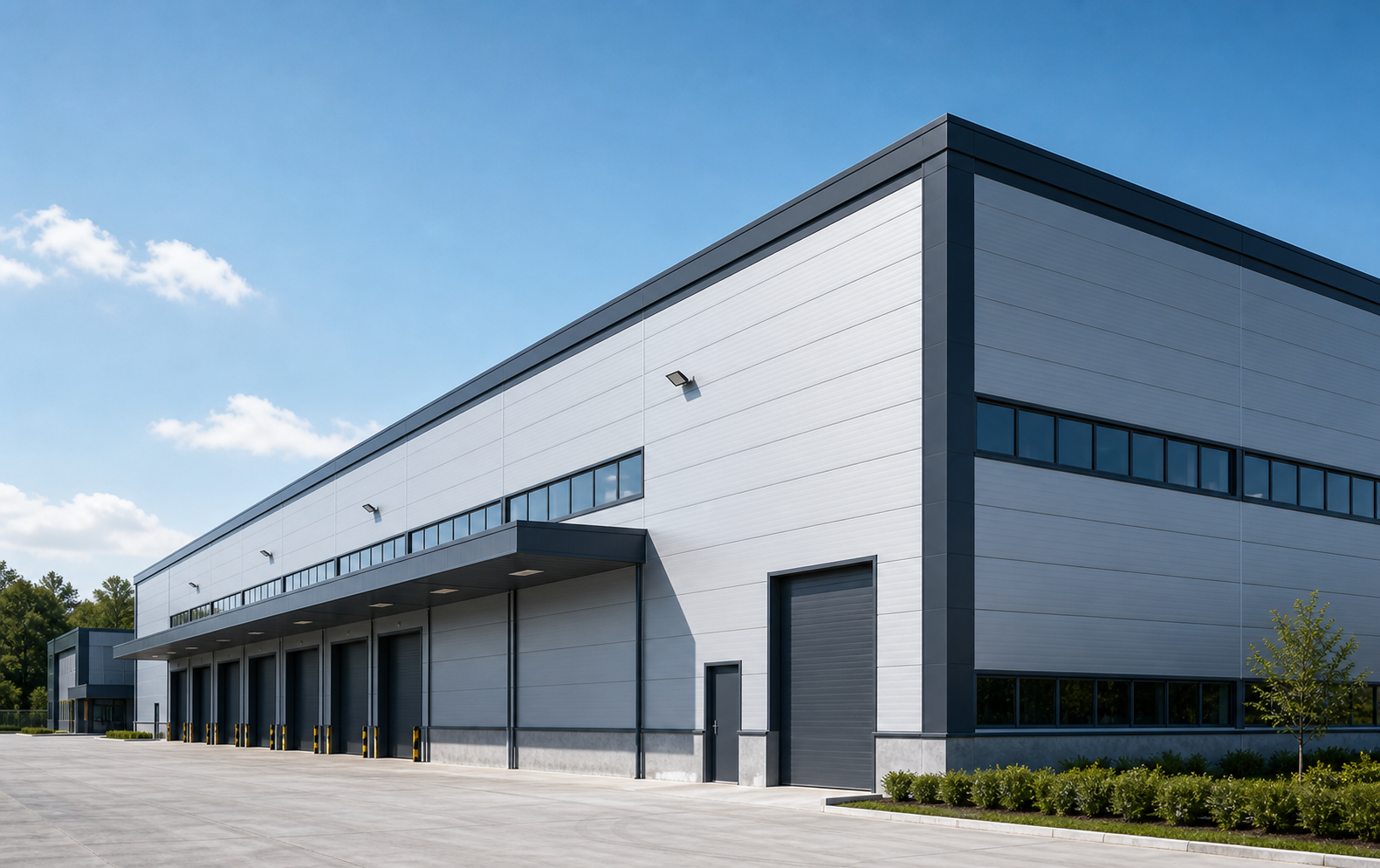 Philippines agro logistics warehouse sandwich panels