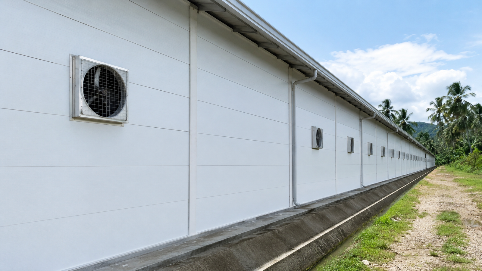 Philippines EPS sandwich panel project image 2