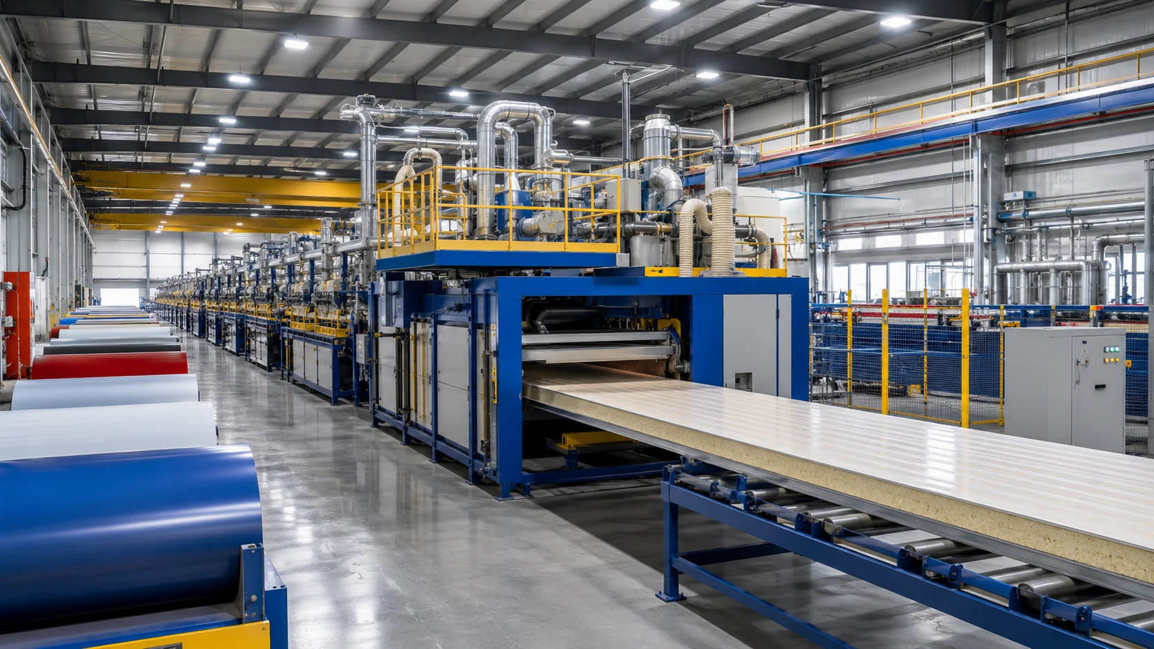 LIAOHE sandwich panel production line