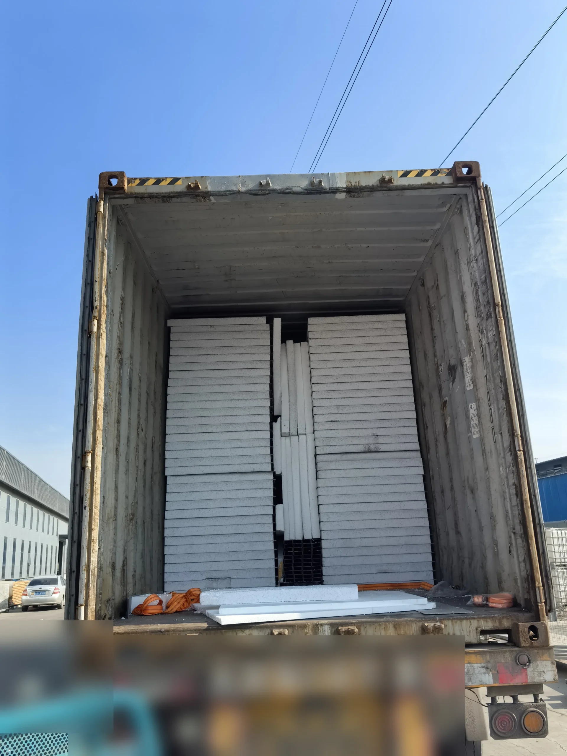 Sandwich panels for Peru projects